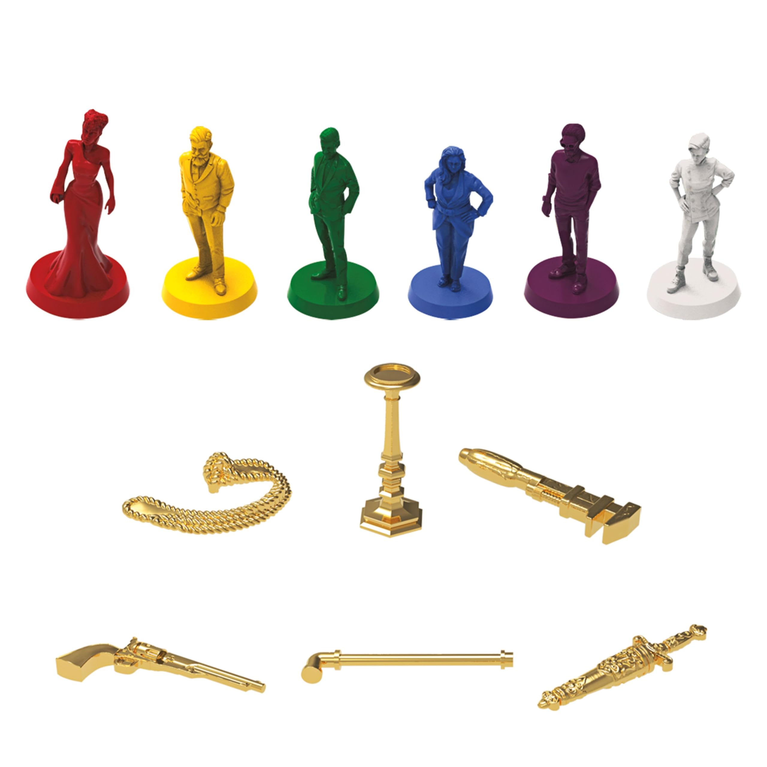 Cluedo - Juego de Mesa para niños de 8 años en adelante, clásico reinventado para 2-6 Jugadores, Juegos de Misterio de Detectives, Tiempo Familiar y Adultos