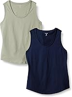 Vista 13 de Yaxa Essentials Top sin mangas de ajuste regular para mujer 100% algodón