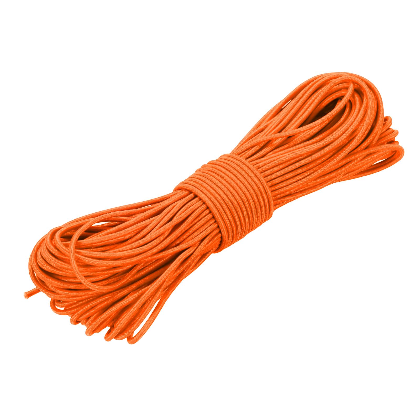Cordon élastique robuste PATIKIL orange fluo pour bâche d'arrimage
