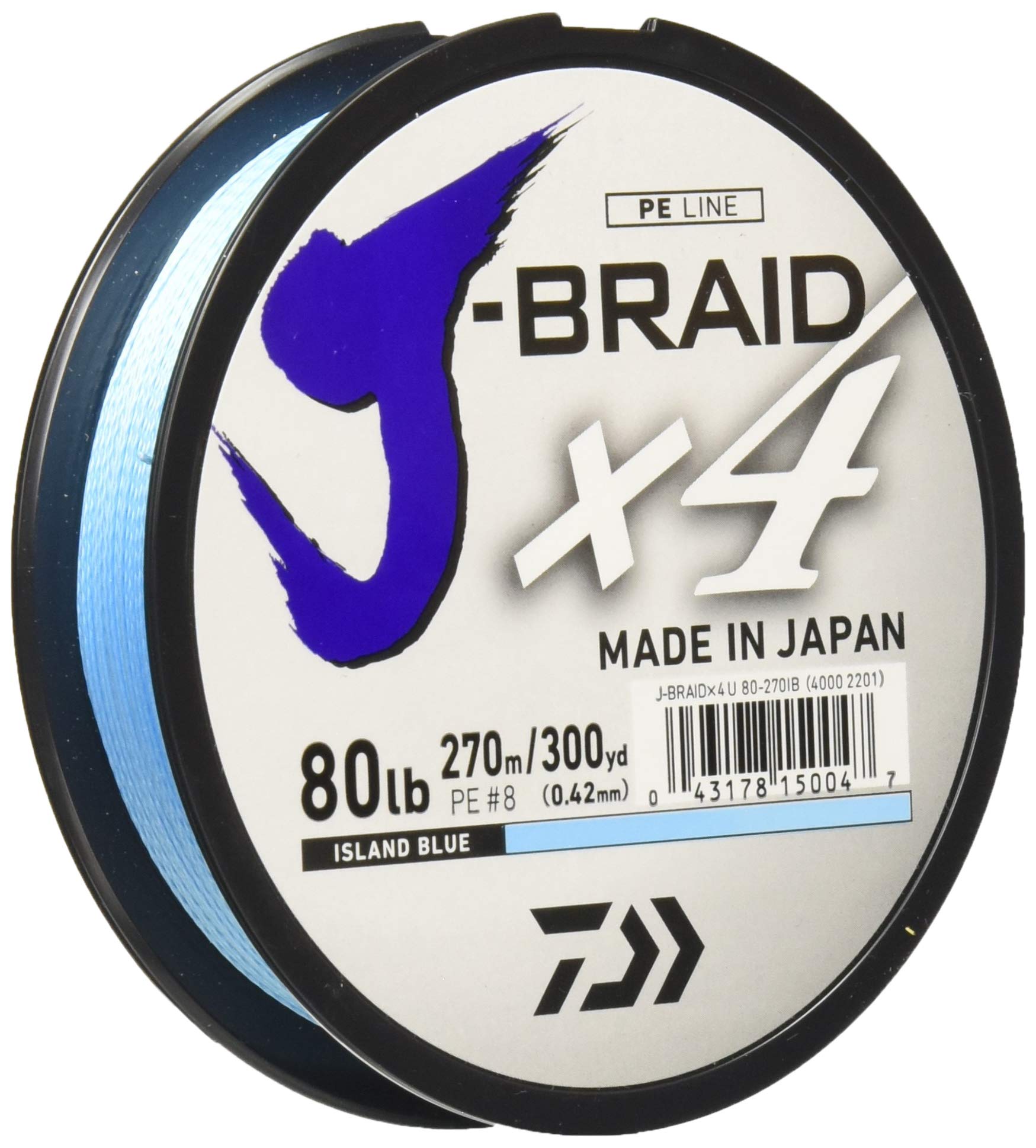 JB4U80-300IB, Filler Spool, Island Blue, Mono Dia.= 20lb. โ image 1