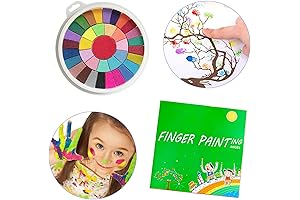 Funny Finger Painting Kit for Kids