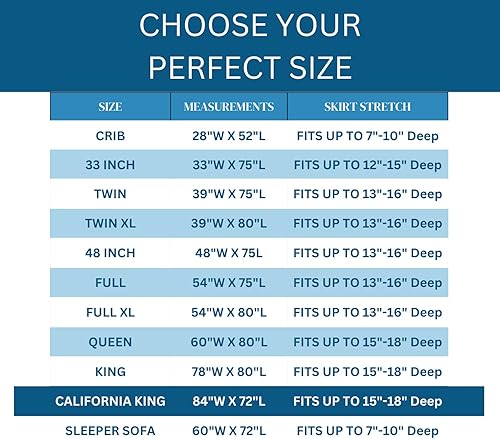 Miniatura 6 de Guardmax Protector de colchón de algodón de rizo tamaño California King, funda de colchón impermeable y a prueba de ácaros con bolsillos elásticos,