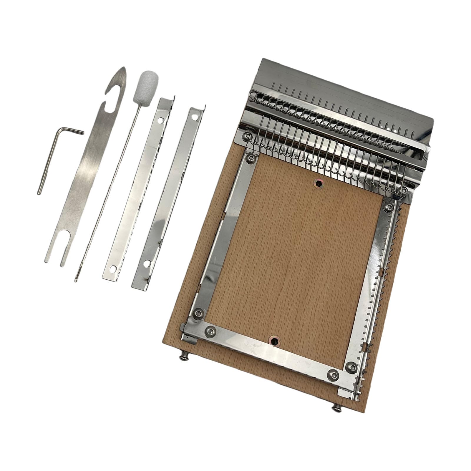 carotoe Multifunctional Craft Machine for Creating Home Accessories Such As Scarves and Runner Using Easy Installation Weaving Machine