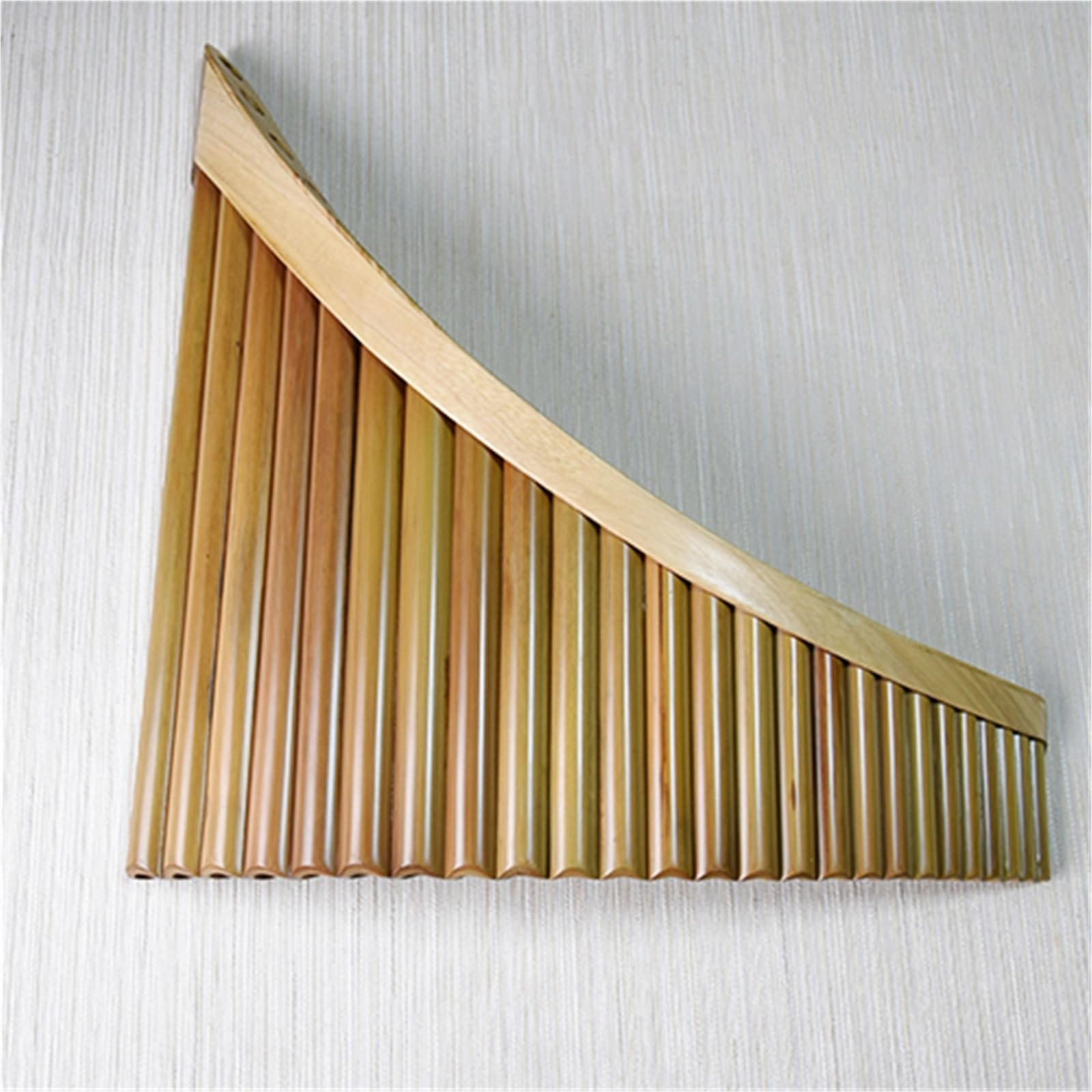 La Flûte De Pan Professionnel Performance Panpipe 25 Tubes Vernis G-tone C-tone Professional Tuning(G,R)