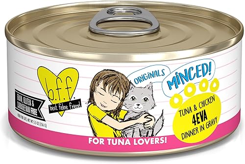 Miniatura 25 de Weruva latas de comida húmeda para gatos sin granos y bolsas B.F.F. (Best Feline Friend), Azul