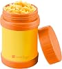 Bentology Stainless Steel Insulated 13oz Lunch Jar Thermos for Kids- Yellow- Large Leak-Proof Storage for Hot or Cold Food, Soups, Liquids with Wide Mouth-BPA Free for Back to School Lunch Boxes Bags