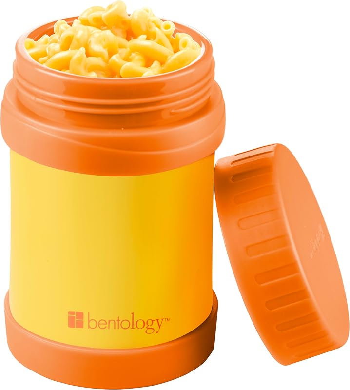 Insulated 13Oz Food Jar for Kids- Hot or Cold Food, Soups | Liquids, Noodles Wide Mouth Stainless Steel Container & BPA Free, Large Leak Proof Thermos for Back to School Lunch Boxes