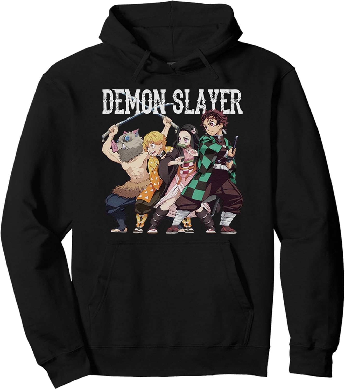 Demon Slayer Kimetsu no Yaiba Slay Squad Mens and Womens Pullover Hoodies