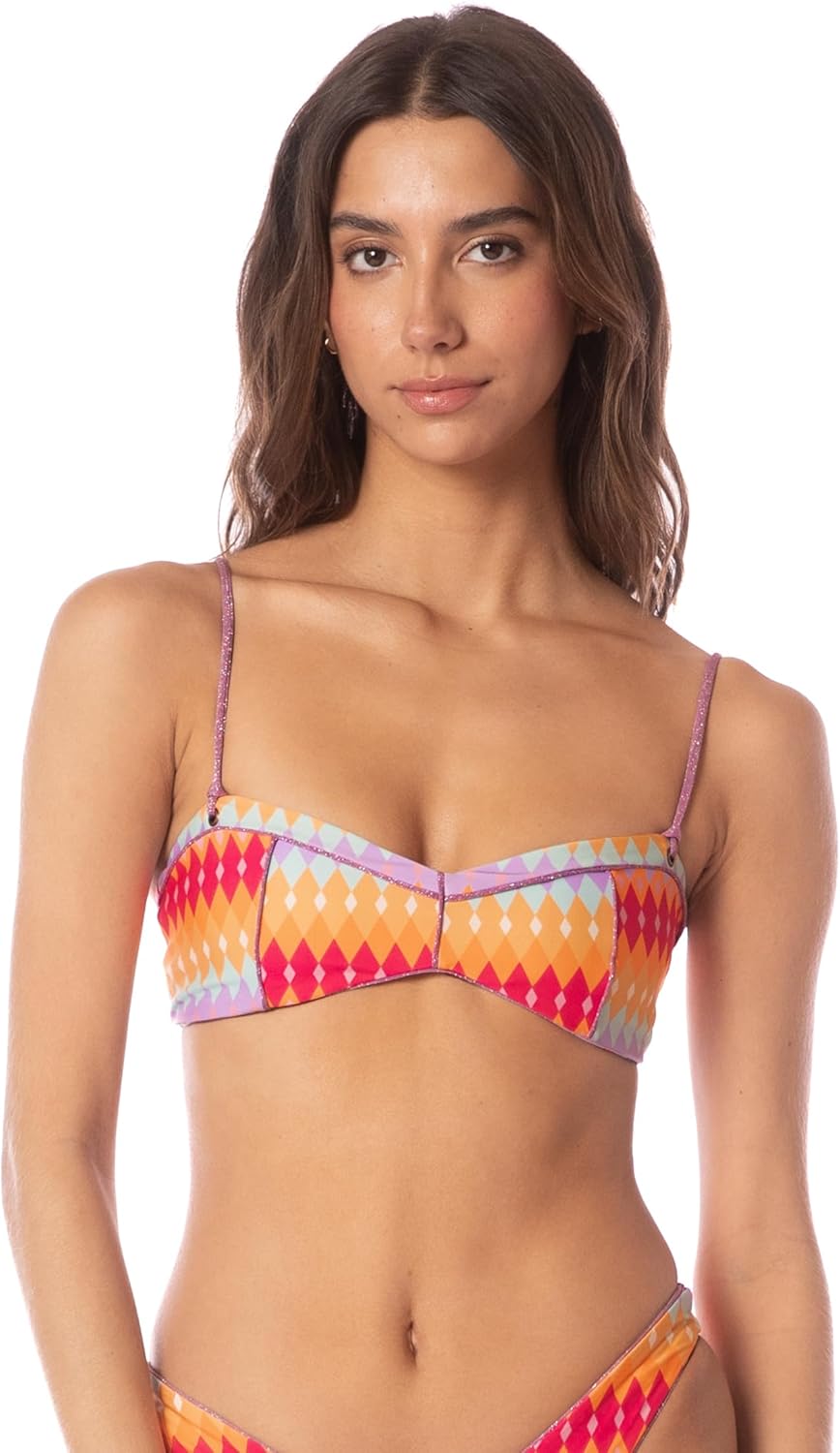 Maaji 5259 Classic Bralette Top Women Swimwear Pink - Image 3