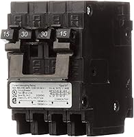 Siemens Q21530CT2 15A 240V 4-Pole 10kAIC Quad Thermal-Magnetic Circuit Breaker - UL 489 Residential Protection