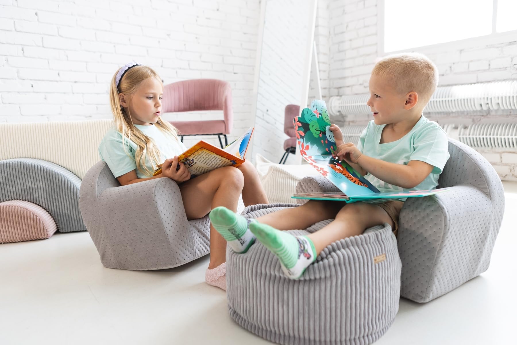Fauteuil piqué pour enfant