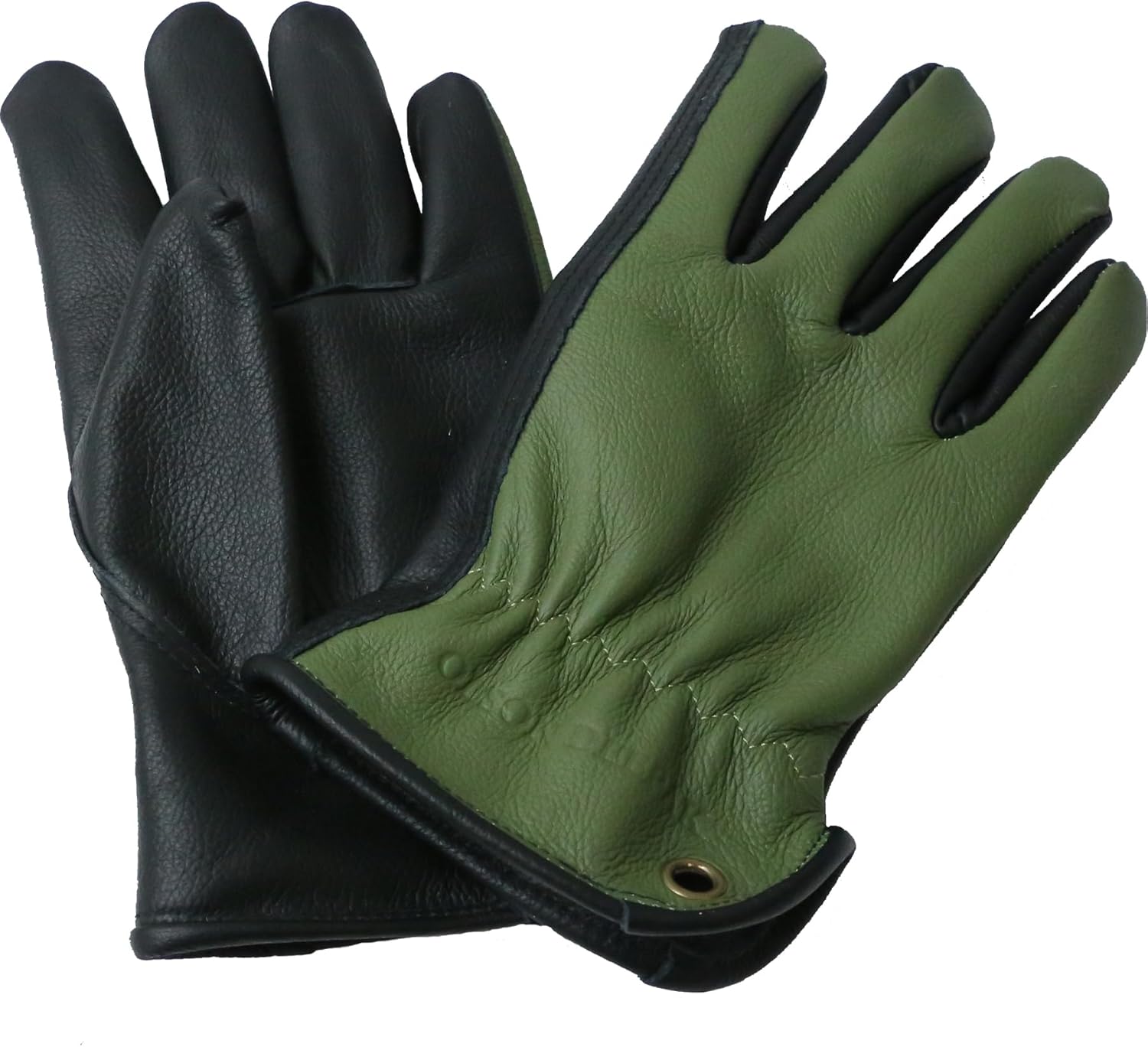 Heavy Duty leather work Gloves,Safety Cowhide Leather Garden Working Gloves for Men/Women,Driving,Yard work