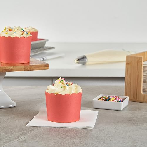 Miniatura 166 de Restaurantware Panificio Premium - Taza de papel Kraft de 10 onzas para hornear, tazas de papel para hornear, perfectas para magdalenas, cupcakes