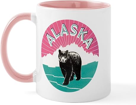 CafePress Alaska Bear Mug 11 oz 325 ml Ceramic Coffee Mug