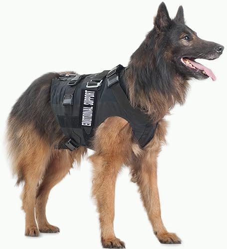 Miniatura 6 de 12 Piezas de Parches Tácticos Removibles para Arnés de Perro de Servicio, Chaleco para Perro de Servicio, Parches "Do Not Pet" para Perros en