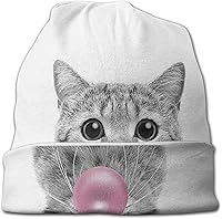 Vista 3 de Gorro holgado y holgado para quimioterapia, gorro de cáncer, gorro de punto, bufanda, gorro de noche para mujeres y hombres