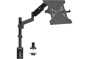 VIVO Laptop Tray Desk Mount Adjustable Stand for Easy Laptop Use