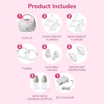 Spectra Baby S2 Plus Electric Breast Milk Pump for Baby Feeding