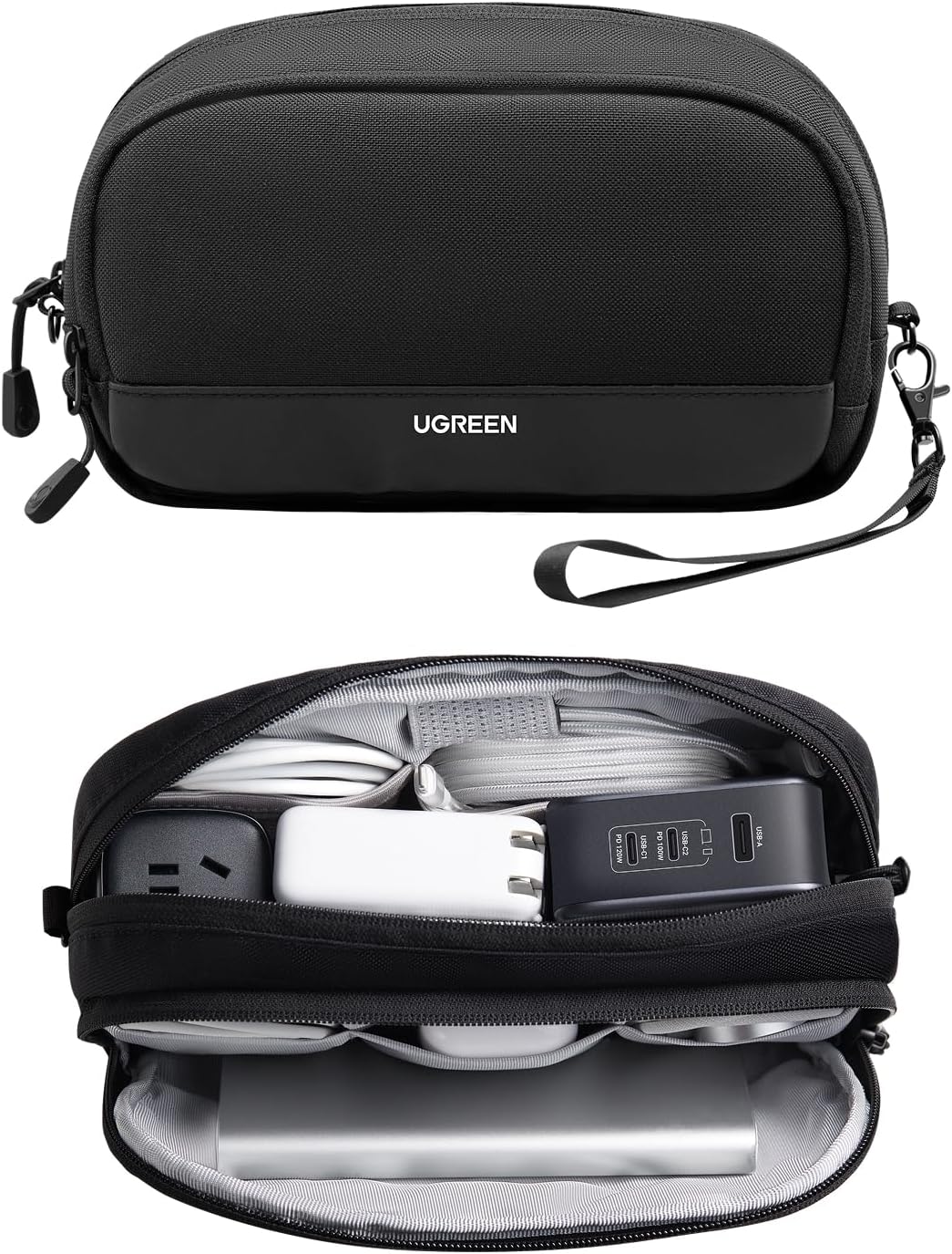 UGREEN Electronics Organizer Travel Case Bag Multifunctional