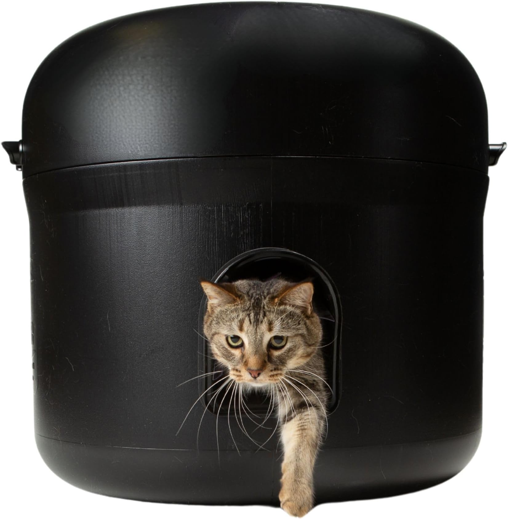 The Kitty Tube Outdoor Insulated Cat House-Feral Option with Straw