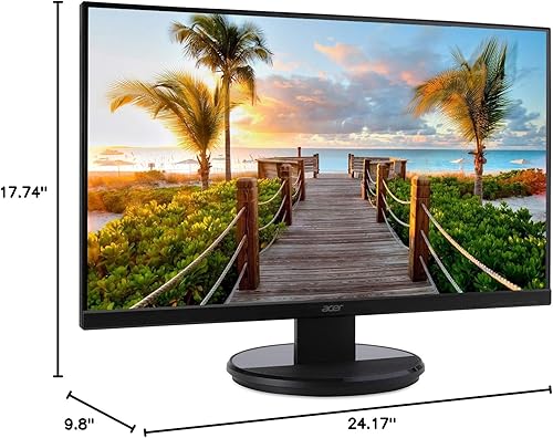 Miniatura 7 de Acer KB272HL bix 27" Full HD (1920 x 1080) Acer Vision Care VA Monitor con sin parpadeo, filtro de luz azul y tecnología AMD FREESYNC (puerto HDMI y