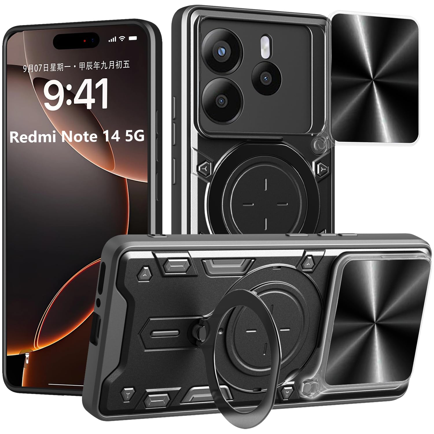 Redmi Note 14 Pro Plus Funda Xiaomi Redmi Note 14 Pro+ 5G Anti