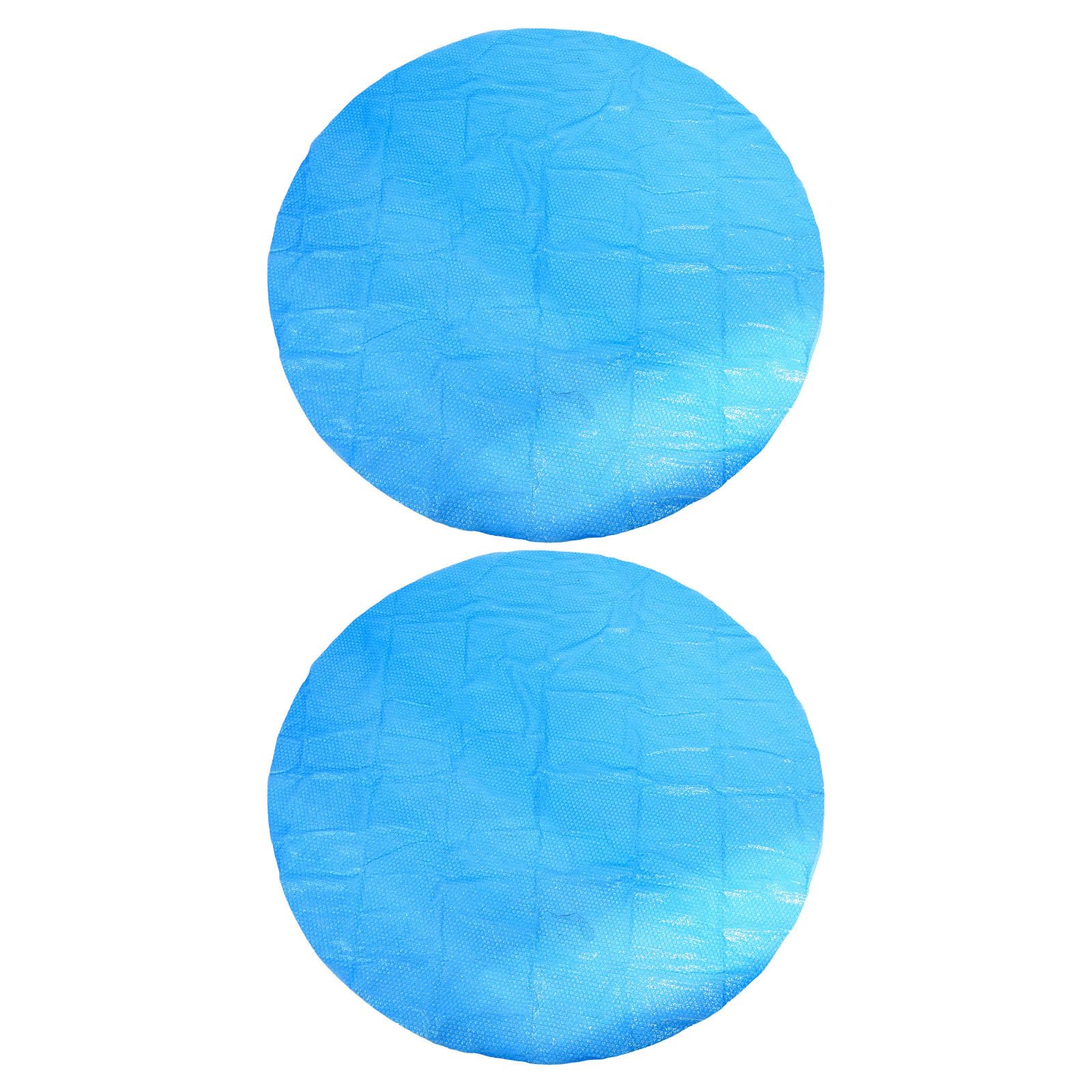 VICASKY 2 coperture termiche per piscine interrate e fuori terra, lunghezza | Coperta termica con struttura a bolle per trattenere il calore, riduce al minimo la perdita d'acqua per evaporazione e