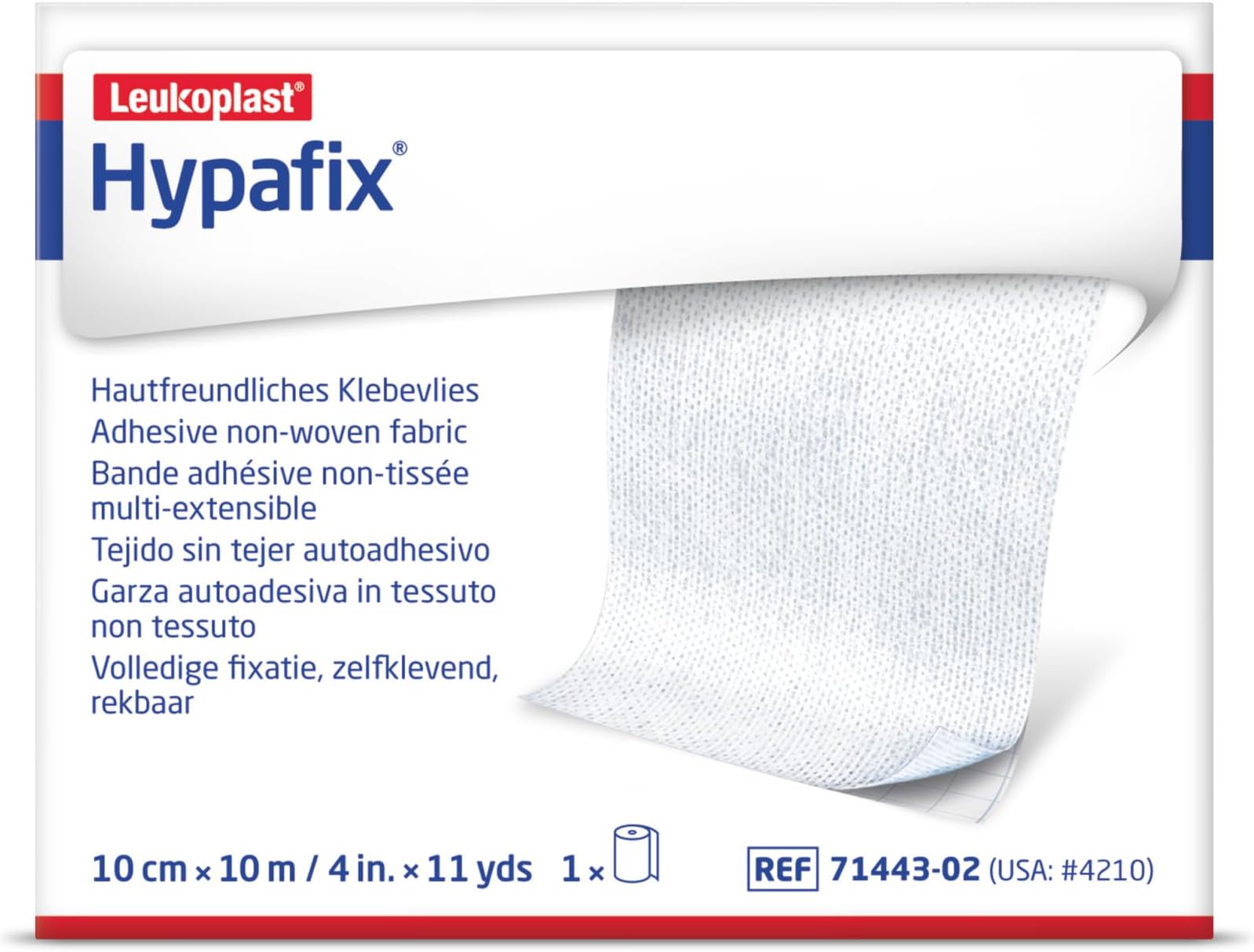 Hypafix Wide-Area Fixation, 10 cm x 10 m, 1 Roll