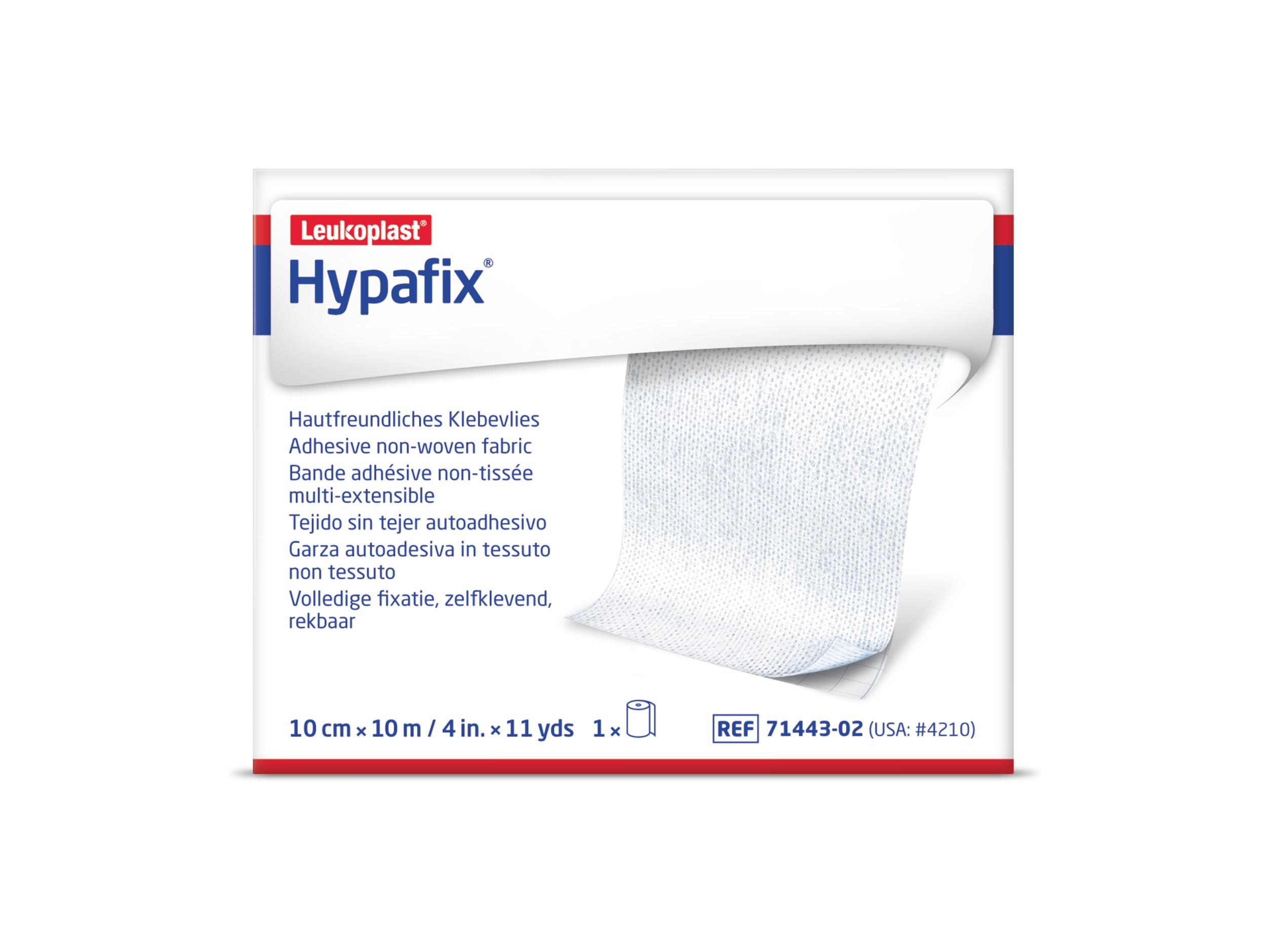 BSN 99XX0393 Hypafix Adhesive Dressing, 10cm x 10m