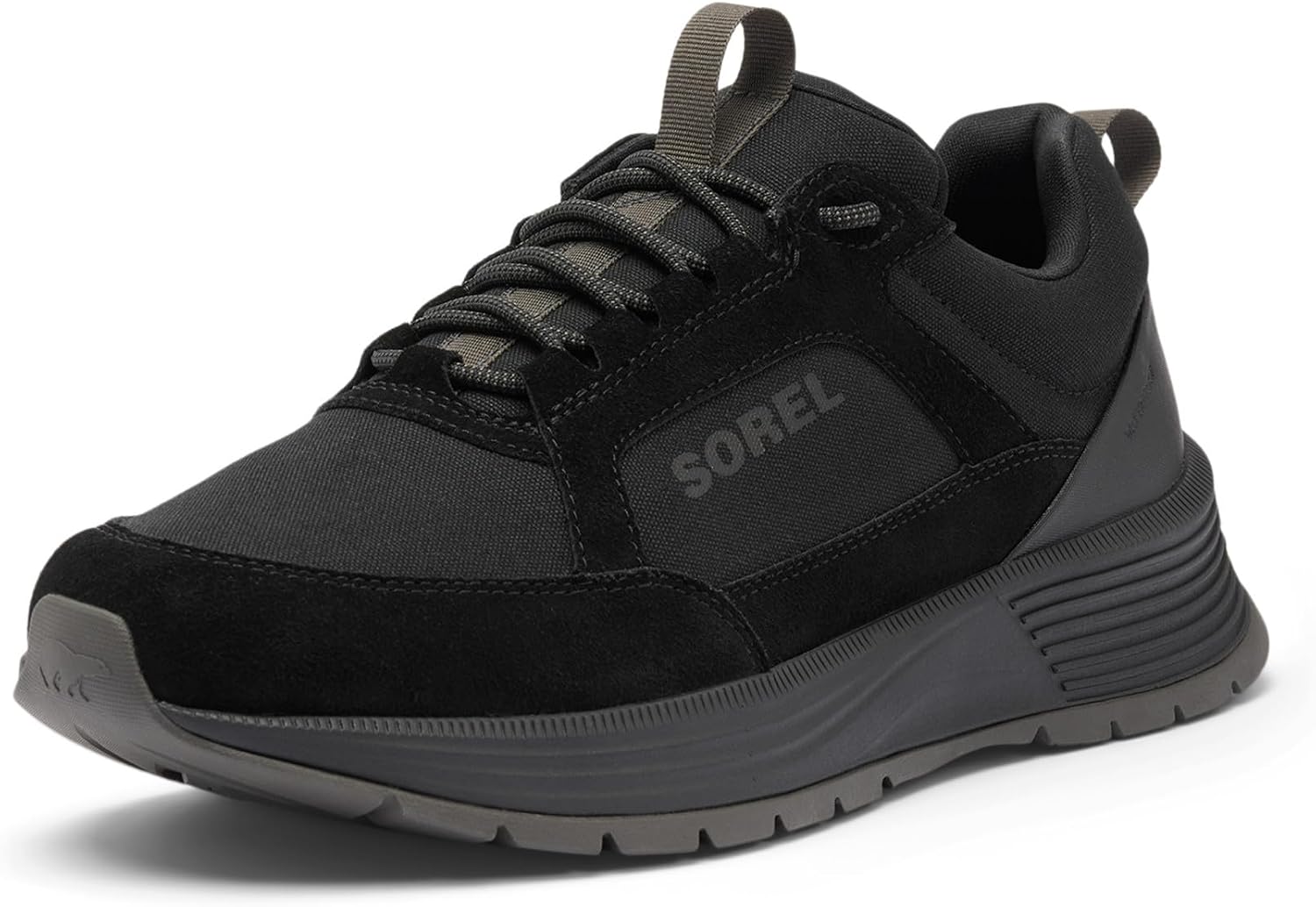 Sorel Men's Outing SE Waterproof, Vintage Fatigue/Stone Green, 14 Regular