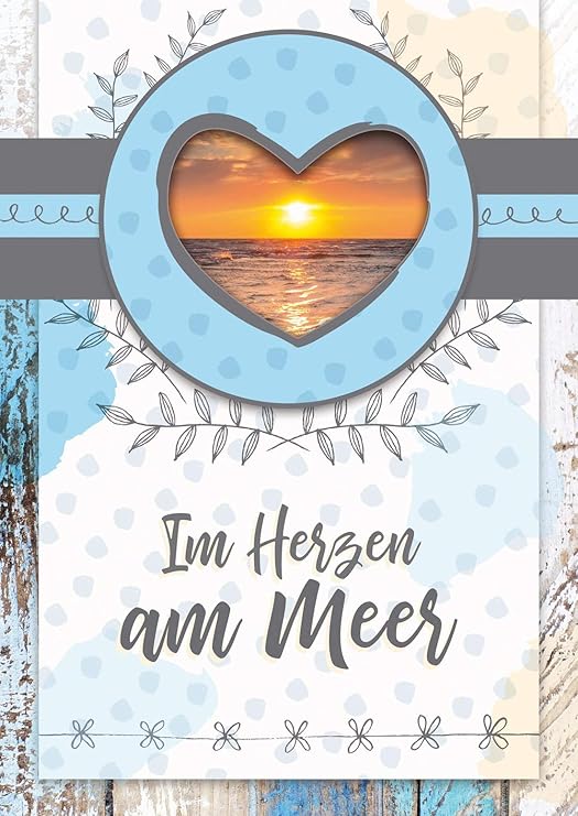 Bentino Geburtstagskarte Mit Musik Und Licht - Maritime DIN A5 Karte Mit Meeresrauschen