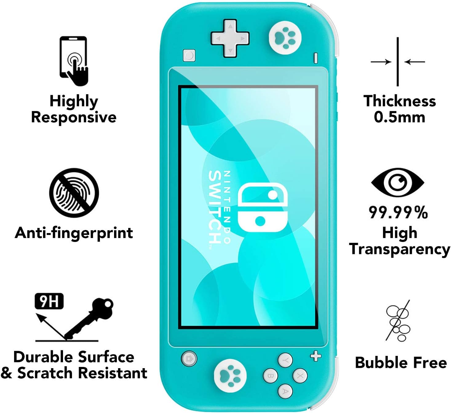 KIWIHOME Switch oled Case 2 Pack