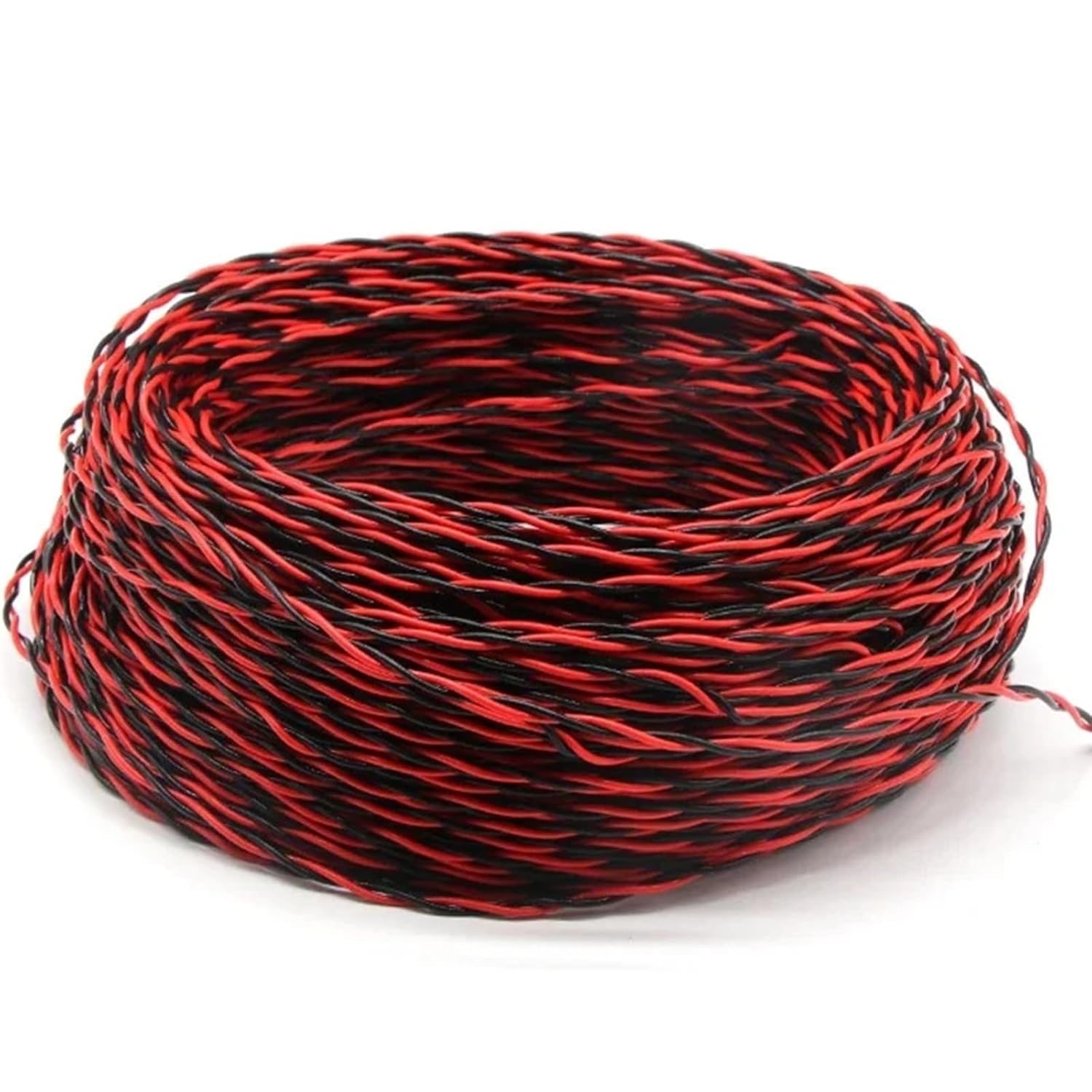 1~20m PTFE Wire AFS200 Twisted Pair 26~20/18/17/15/13 AWG High Temperature FEP Insulation Tinned Copper Electric Cable(Black White,20M_26AWG (0.12MM2))