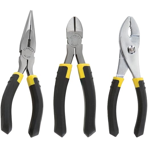 Stanley 84-056 3-cz ciowy zestaw szczypiec dwumateria owych