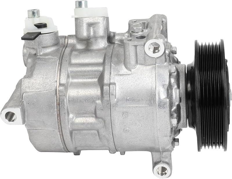 Compressor do ar-condicionado ECCPP com embreagem para Audi e Volkswagen – 1 unidade