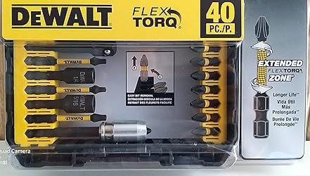 Juego De 40 Puntas Flextorq De Impacto Dewalt Dwa2ngft40ir | Meses sin