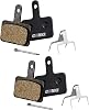 2 Pairs Brake Pads for TRP Tektro Shimano Deore Br-M575 M525 M515 T615 T675 M505 M495 M486 M485 M475 M465 M447 M446 M445 M416 M415 M395 M375 M315 M355 C601 C501(Resin,Semi-Metallic,Sintered Metal)