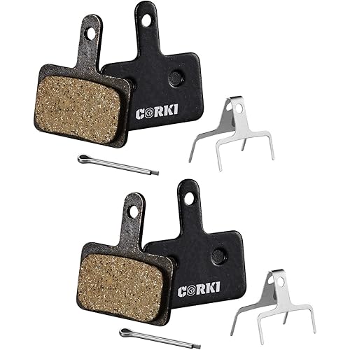 2 Pairs Brake Pads for TRP Tektro Shimano Deore Br-M575 M525 M515 T615 T675 M505 M495 M486 M485 M475 M465 M447 M446 M445 M416 M415 M395 M375 M315 M355 C601 C501(Resin,Semi-Metallic,Sintered Metal)