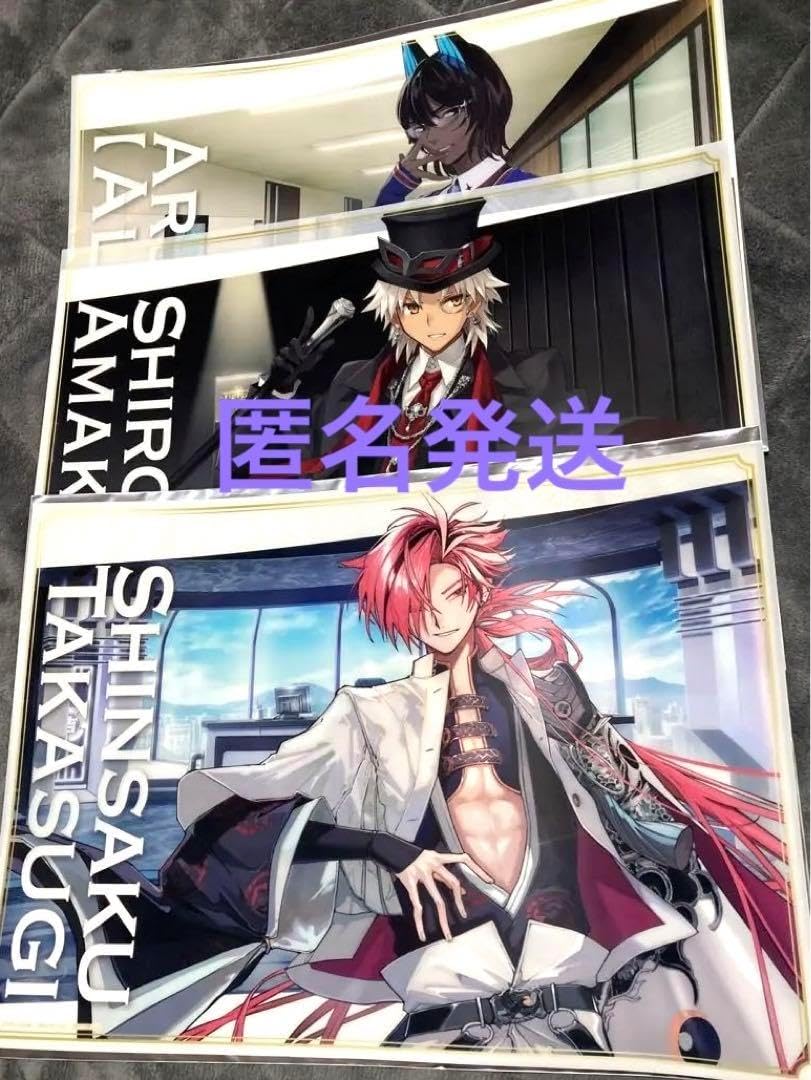 FGO CBC カフェ 予約特典 クリアポスター 高杉 天草 ジュナオ FGO CBC