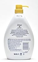 Vista 2 de Dove Go Fresh Energize Body Wash, Grapefruit and Lemongrass Scent, 33.8 Ounce (1 Liter) International Version