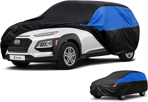 Miniatura 207 de Funda para automóvil Nissan Rogue impermeable para todo tipo de clima, cubierta exterior completa ligera para automóviles, exteriores, sol, UV, 08