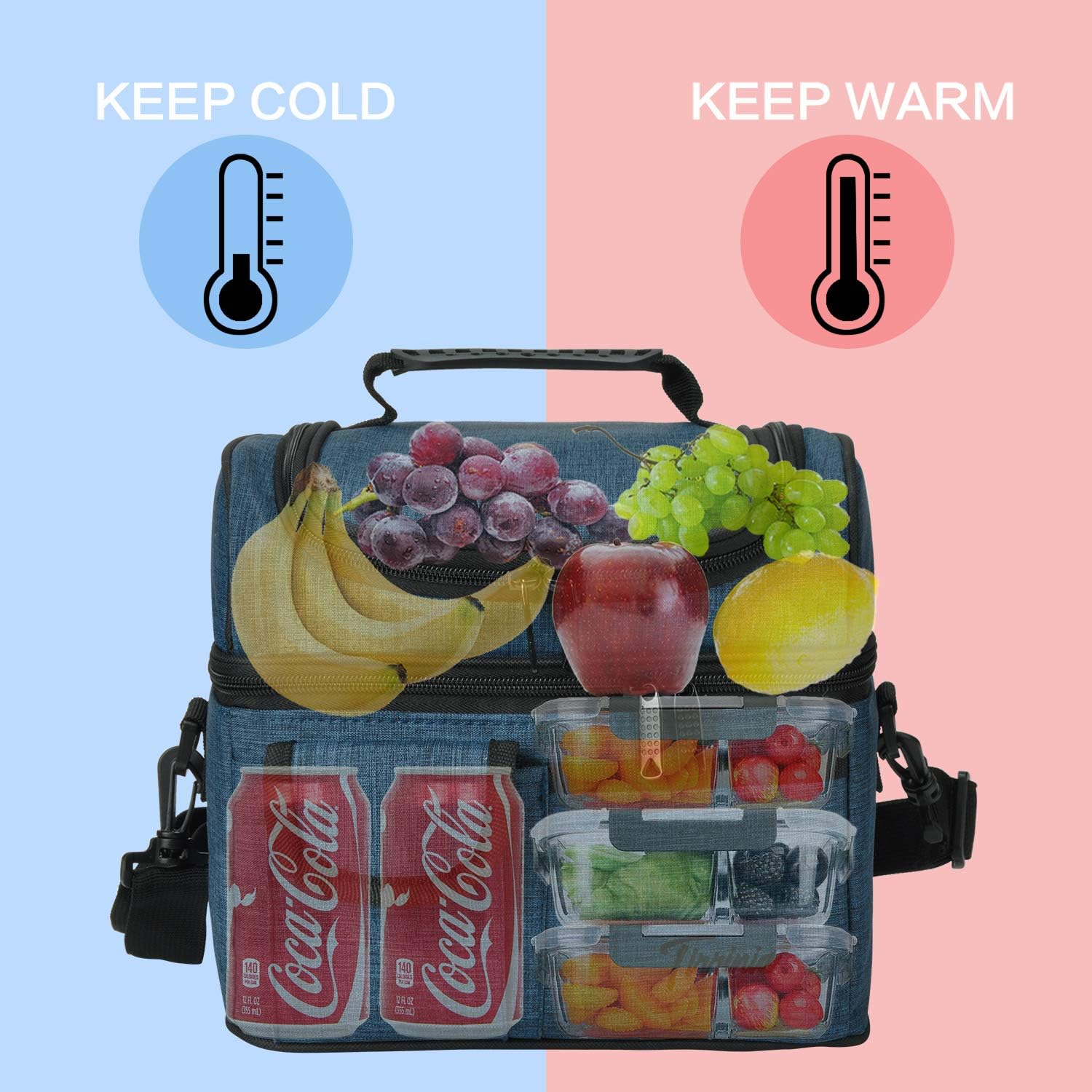 Kato Tirrinia Insulated Lunch Bag 10L(14 Cans) - Image 3