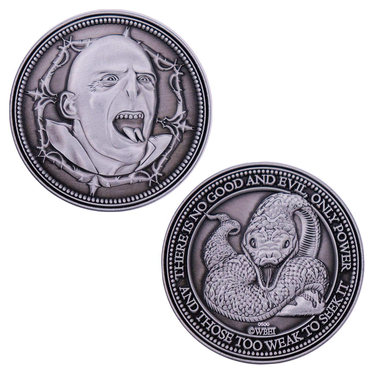 Official Harry Potter Voldemort Coin Limited Edition - Harry Potter Collectible - Only 9995 Worldwide - Harry Potter Gifts