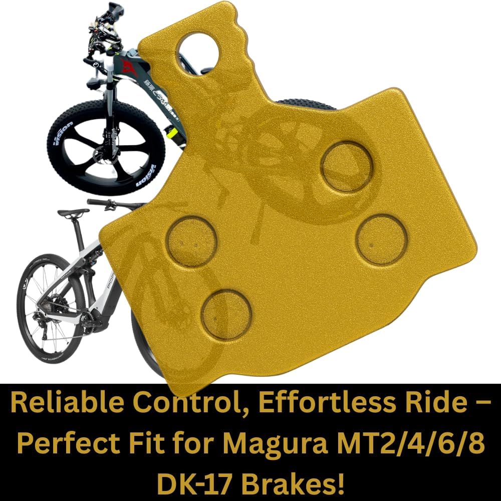 High-Performance Brake Pads for Magura MT2, MT4, MT6, MT8 MT 2 4 6 8 Models Set of 2