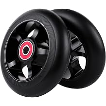 2pcs Replacement 100mm Pro Scooter Wheels with Abec 9 Bearings for MGP/Razor/Lucky/Envy Pro Scooters