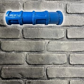 Concrete Roller Stamps 3.5x11 Polyurethane Texturing Tool for Brick Patterns Made in USA | DIY & Professional Use for Walkways, Patios & Borders | RL 11611/1