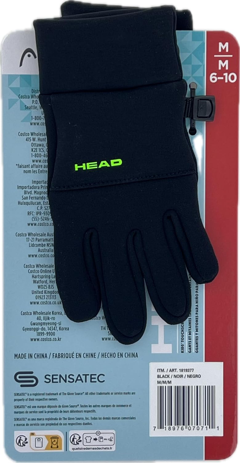 HEAD Kid's Touchscreen Gloves & Mittens Medium