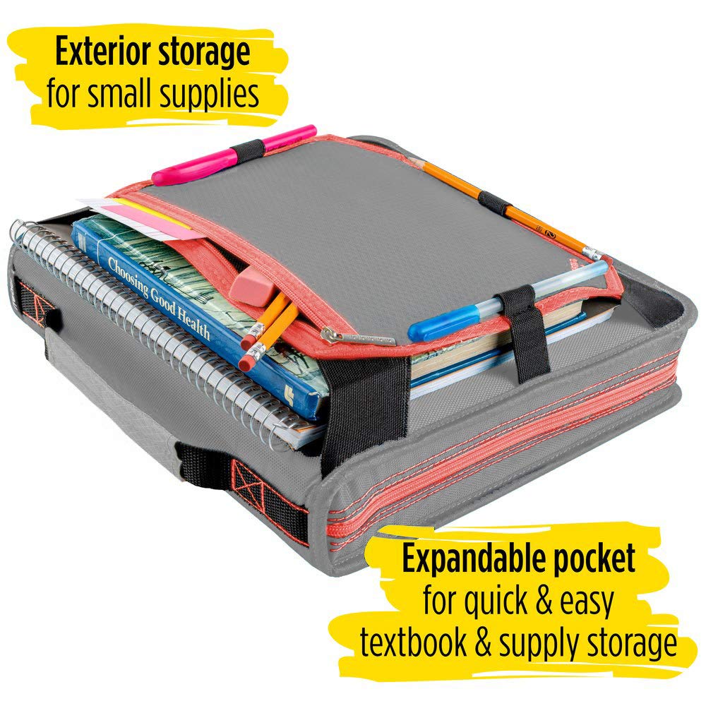 Amazon.com : Five Star 2 Inch Zipper Binder, 3 Ring Binder