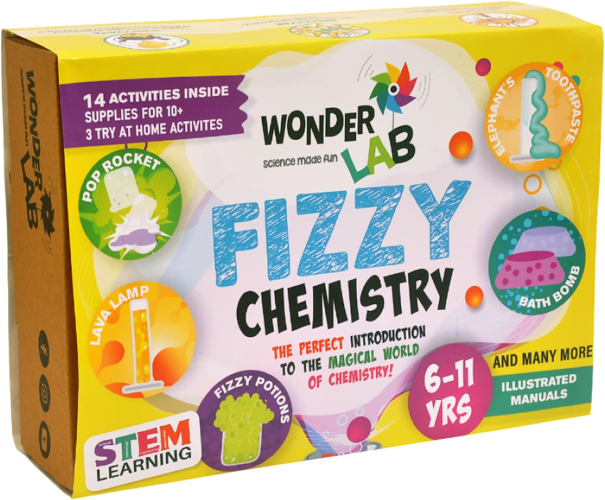 Fizzy Chemistry Kit โ DIY Science Experiment Set for Kids (6+ Years) | Fun Learning & Educational Toy | Creative Birthday Gift & Return Gift