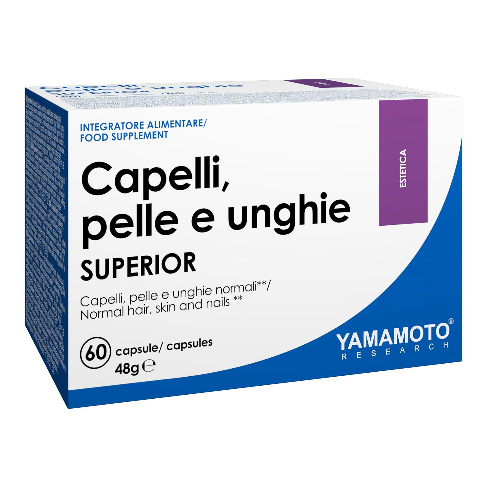 YAMAMOTO RESEARCH Capelli  Pelle E Unghie Superior 60 Capsule 